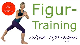 ❗️40 min Figurtraining ohne springen  GanzkörperWorkout für Fortgeschrittene ohne Geräte [upl. by Nekcarb]