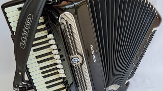 VENDIDA Acordeon 120 Baixos Giulietti F94 Já Eletrificada [upl. by Ateekal800]