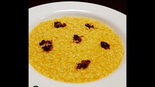 RISOTTO ALLA MILANESE con ossobuco  risotto allo zafferano con videoricetteinsieme [upl. by Eehsar309]