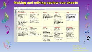 Mel Wilkerson – Making SqView Cue Sheets for Singing Calls and Patter [upl. by Raviv]