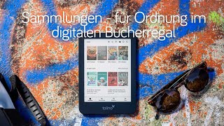 tolino entdecken  Sammlungen auf dem tolino eReader anlegen [upl. by Ytsenoh577]