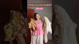 Rs345 Meesho Jacket🎀✨ meeshohaul meeshowinterhaul winterjackets meeshofinds sweaterhaul [upl. by Nihs669]