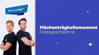 Flächenträgheitsmoment mit Tabellenverfahren Technische Mechanik StudyHelp [upl. by Ecarg383]