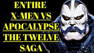 Entire Apocalypse the Twelve Saga Explored  Epic War Between XMen And UltraPowered Apocalypse [upl. by Ayarahs]