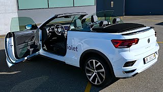 Volkswagen TRoc Cabriolet R Line 2020 New Review Interior Exterior [upl. by Klemm737]