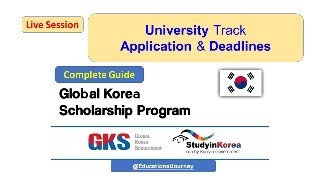 Global Korea Scholarship Undergraduate 2025 University Track Application Deadline and Q amp A [upl. by Idnor195]