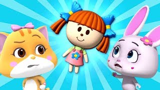 Fight For Doll  Cartoon Show For Kids  Funny Videos For Babies By loco Nuts [upl. by Suravat178]