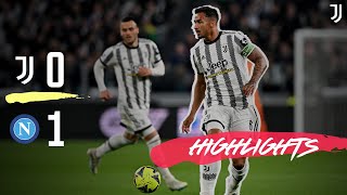 Highlights Juventus 01 Napoli [upl. by Enitsuj]