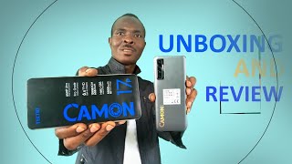 Tecno Camon 17p Unboxing Review And Price  128GB [upl. by Ethbin]