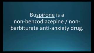 How to pronounce buspirone Buspar Memorizing Pharmacology Flashcard [upl. by Richardo309]