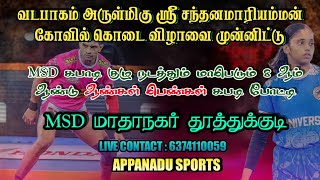 LG  ILAMPUYAL VS KALASALINGAM  THOOTHUKUDI MATHA NAGAR WOMANS MATCH 2024 AppanaduSports2 [upl. by Annawek488]