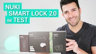 Das Nuki Smart Lock 20 amp die Nuki Bridge im Test  Smart die Tür verschließen [upl. by Waring171]