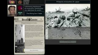 HOI4 TNO Custom Superevent  The Hukbalahaps Annexation of Japan [upl. by Acenes109]