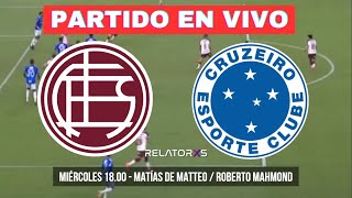 🔴 LANUS vs CRUZEIRO  COPA LIBERTADORES  EN VIVO [upl. by Artiek]