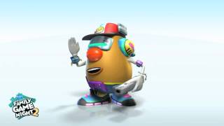 Family Game Night 2  Mr Potato Head Dance Moves [upl. by Hafinah]