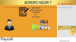 Bordro Nedir [upl. by Sugar]