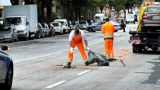 Hamburg Schwerer Unfall auf der Horner Landstraße 130910 [upl. by Sirhc]