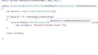 Validaciones complejas con IValidatableObject  Validando Modelos  Programando en ASPNET MVC 5 [upl. by Earej]