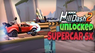 UNLOCKED 🔥SUPERCAR SX🔥  MMX HILL DASH 2 ⚡ DOUBLE NITRO ⚡ HUTCH GAMES  REMO SINGH [upl. by Madanhoj]