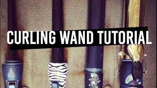 Curling Wand Tutorial for Long Hair [upl. by Balfour15]