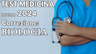 Test Medicina 2024 Luglio  Parte di Biologia [upl. by Langill]