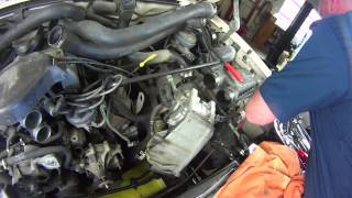 How to Install a Water Pump  Ford 50L WP657 AW4044 [upl. by Neeruam]