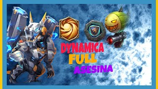 la mejor dynamica castle clash [upl. by Sheply]