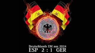 Deutschland  Spanien EM Song by RealHxsky [upl. by Newg552]