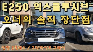 E250 익스클루시브 사야하는 이유 E250 익스 2개월 타보니 장단점 [upl. by Onitselec]