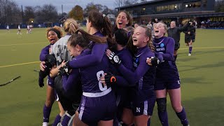 Field Hockey  Cats Advance to FourthStraight NCAA Championship with Victory over UMass 112224 [upl. by Nelrsa]