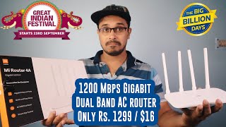 DONT MISS THIS DEAL Best Budget Gigabit Router Of 2022  Mi 4A Gigabit 1200 Mbps Router [upl. by Acinoev]