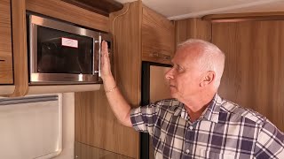 Caravan Microwave Upgrade  Removal [upl. by Armitage]