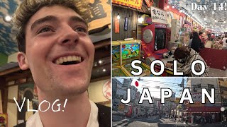 JAPAN SOLO TRAVEL VLOG  DAY 14 OSAKA [upl. by Alena]