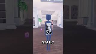 HOW TO GET the STATIC DRESS on DRESS TO IMPRESS dresstoimpress roblox dti dresstoimpressroblox [upl. by Lyns]