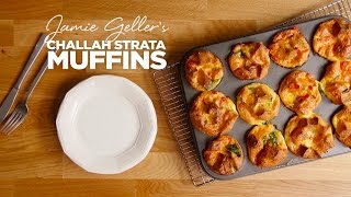 Challah Strata Muffins  Breakfast Challah Muffins  JOY of KOSHER [upl. by Lunneta422]