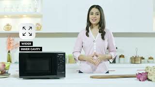 Panasonic Solo Microwave Oven  NNSM25JBFDG [upl. by Innaig]