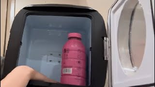 Honest review of FRIGIDAIRE 12 Can Retro Mini Portable Personal Fridge Cooler [upl. by Acired]