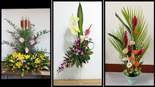 trending ikebana flowers arrangement [upl. by Eleets]