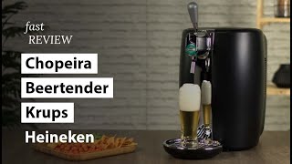 Chopeira Beertender Krups Heineken  Fast Review  Fast Shop [upl. by Cogswell]