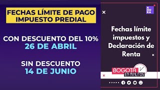 Secretaría de Hacienda dio a conocer el calendario tributario para el 2024 [upl. by Eirdua]