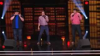 Americas Got Talent 2015  Triple Threat Nerdy College Guys Cover Problem by Ariana Grande [upl. by Kara]