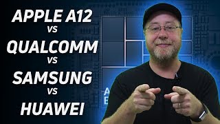 Apple A12 vs Snapdragon vs Exynos vs Kirin Preliminary Analysis [upl. by Ayatnwahs]