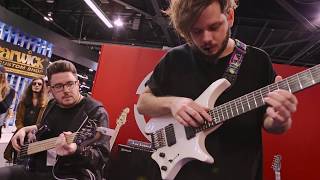 NAMM 2018  David Maxim Micic amp Simon Grove Live At The Dunlop Booth [upl. by Niarb]