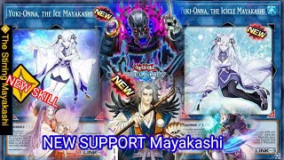 NEW SUPPORT Mayakashi Deck YuGiOh Duel Links [upl. by Saticilef729]