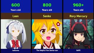 Female Anime Characters Who Have Old Age [upl. by Wengert119]