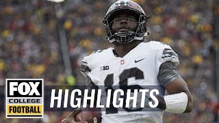 Ohio State vs Michigan  Highlights  FOX COLLEGE FOOTBALL [upl. by Oicnanev523]