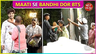 Maati Se Bandhi Dor  Behind The Scenes  Rutuja Ankit Gupta amp More [upl. by Emlynn]