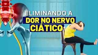 Melhores exercícios de Pilates no nervo ciático inflamado  Mobilização neural [upl. by Witherspoon]