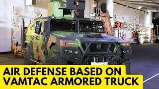 Great Britain ordered air defense systems based on the VAMTAC armored car [upl. by Hnaht907]