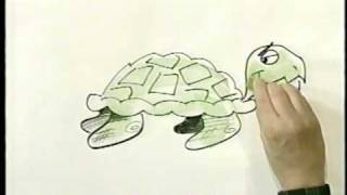 Bruce Blitz Draws a Cartoon Turtle [upl. by Daryn]